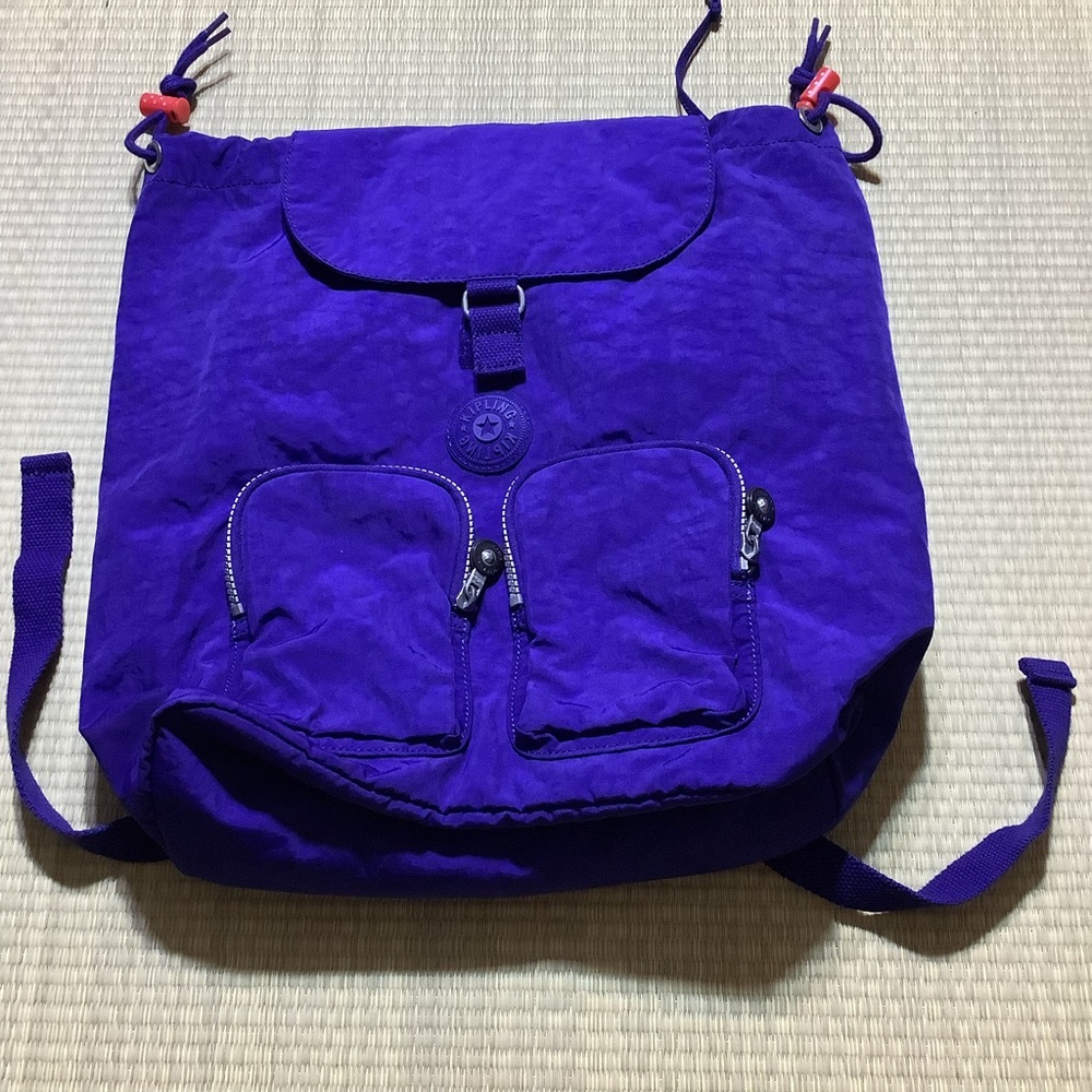 Kipling Purple Backpack - image 1